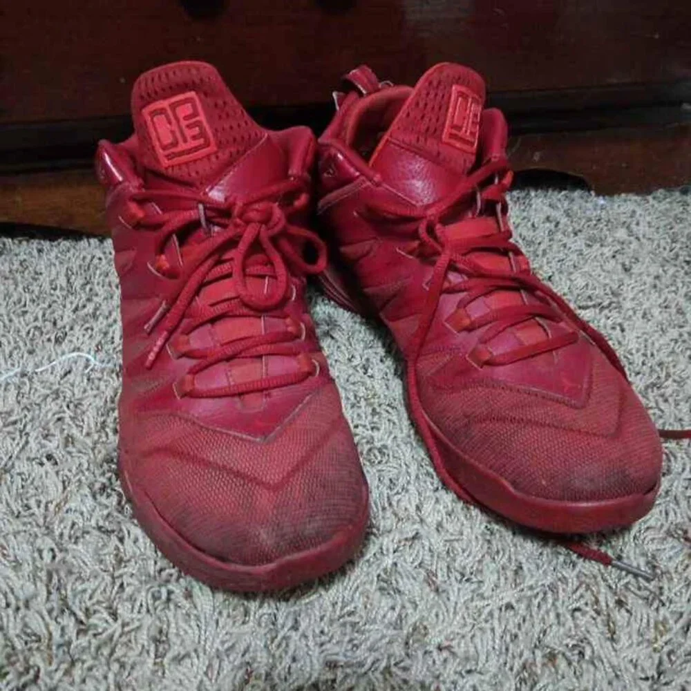 Jordan CP3.IX Red US Size 13 Men - 810868-605 AUTHENTIC Moderately Worn - Picture 7 of 7